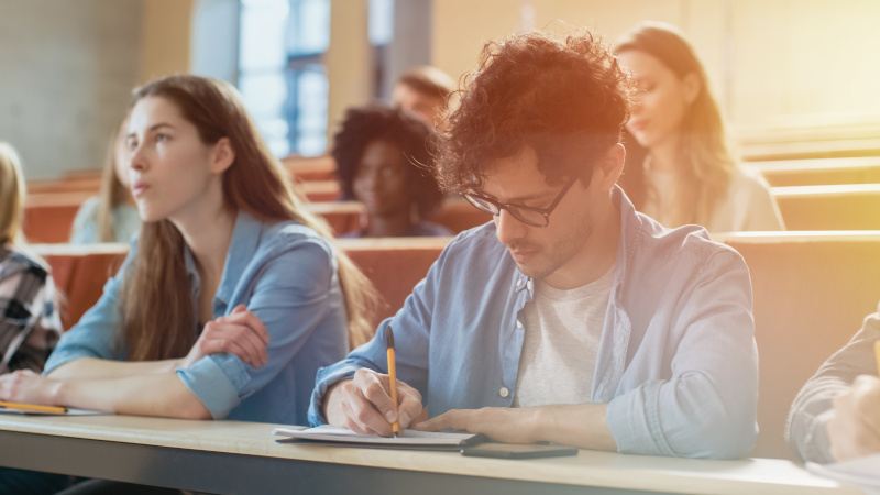 Studenten im Hörsaal